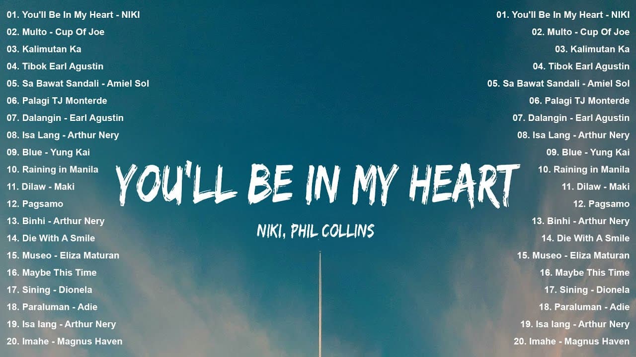 Best New Tagalog Love Songs 2025 - Hot Hits OPM On Spotify | You'll Be In My Heart - Niki