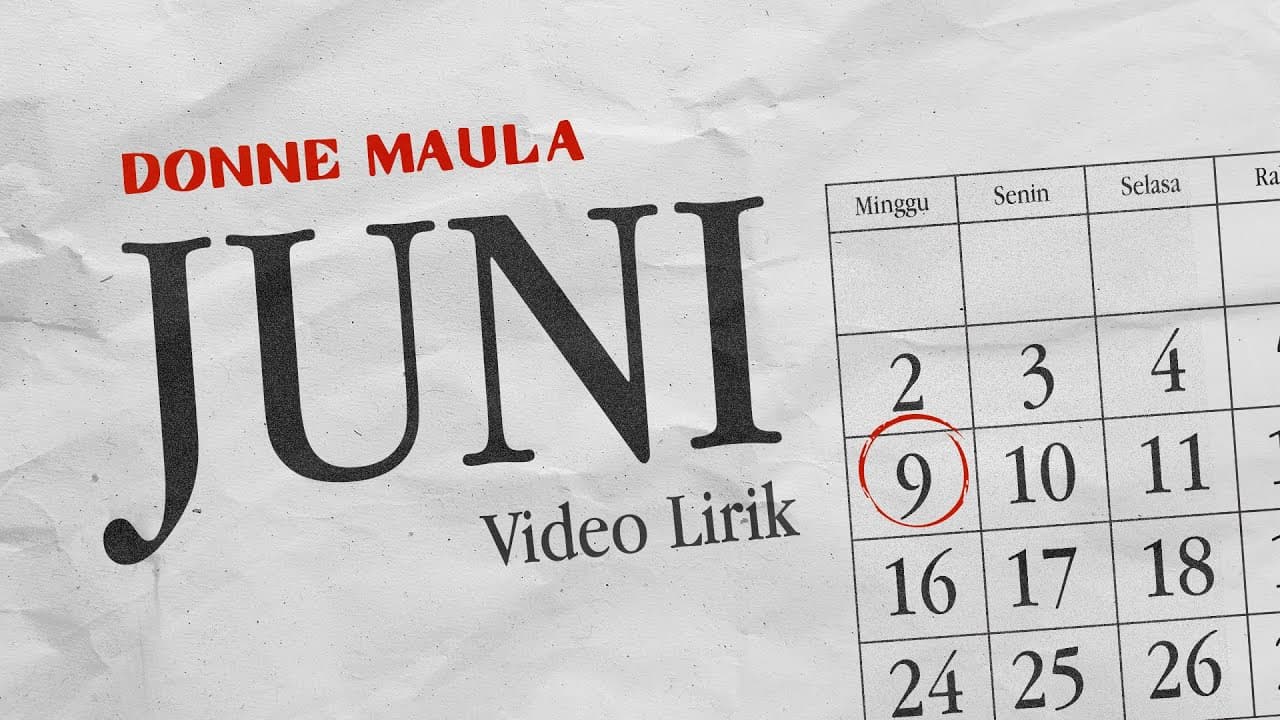 Donne Maula - Juni (Official Lyric Video)