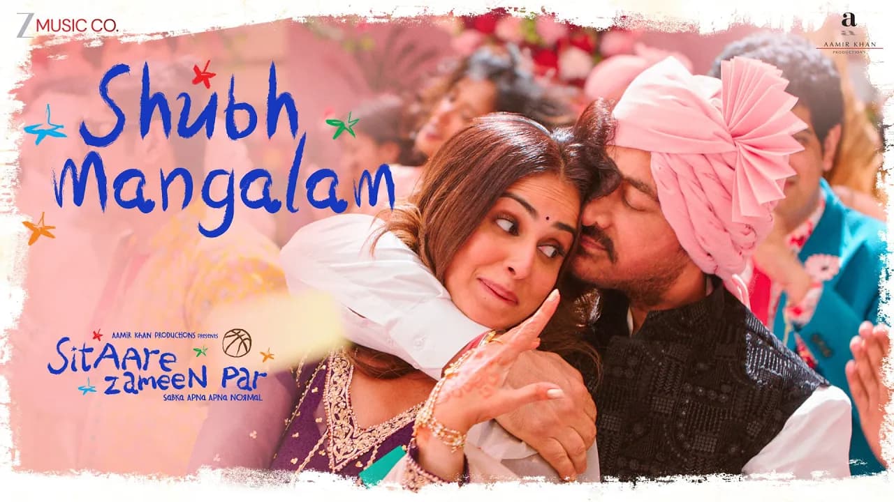 Shubh Mangalam | Sitaare Zameen Par | Aamir Khan, Genelia Deshmukh | Shankar Mahadevan, Amitabh, SEL
