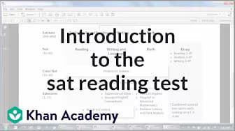 About the SAT | New SAT | Khan Academy
