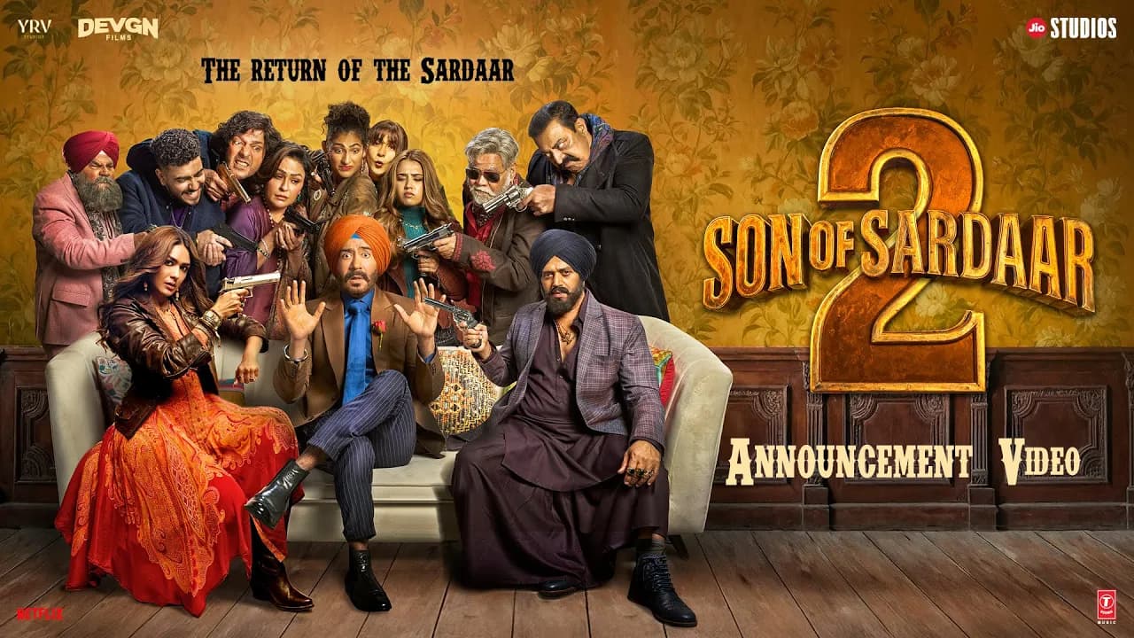 SonOfSardaar 2 - OFFICIAL ANNOUNCEMENT | Ajay Devgn & Mrunal Thakur | Vijay Kumar Arora | 25th July