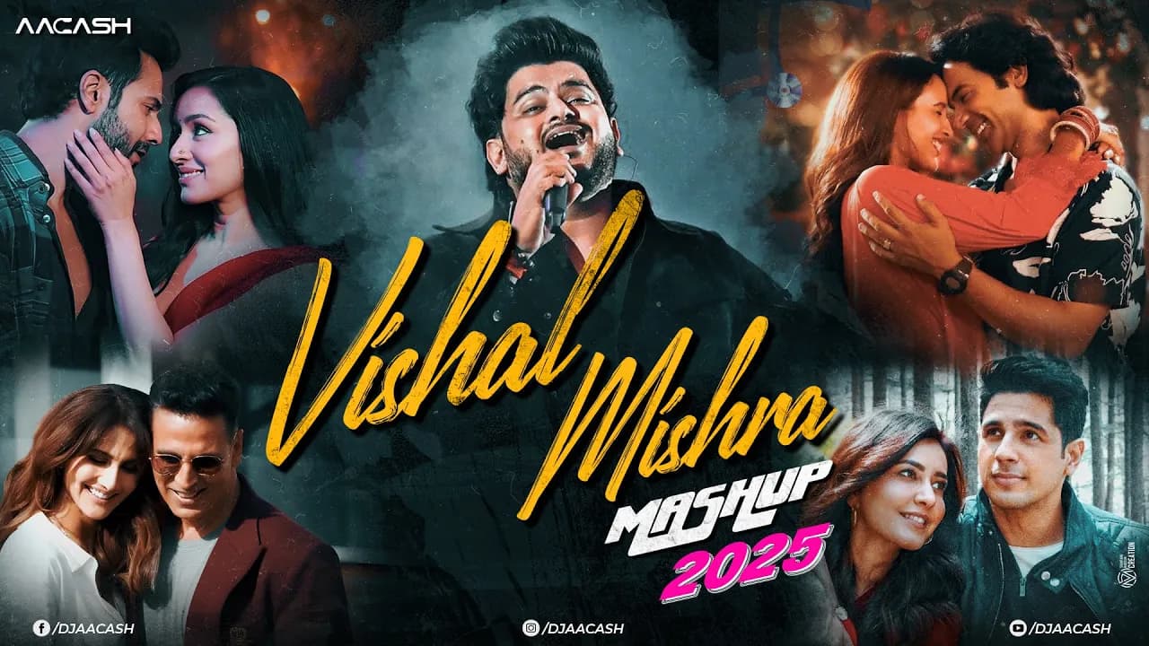 Vishal Mishra Mashup 2025 | Mushkil Hai | Khoobsurat | Best of Vishal Mishra 2025 Mashup | DJ Aacash