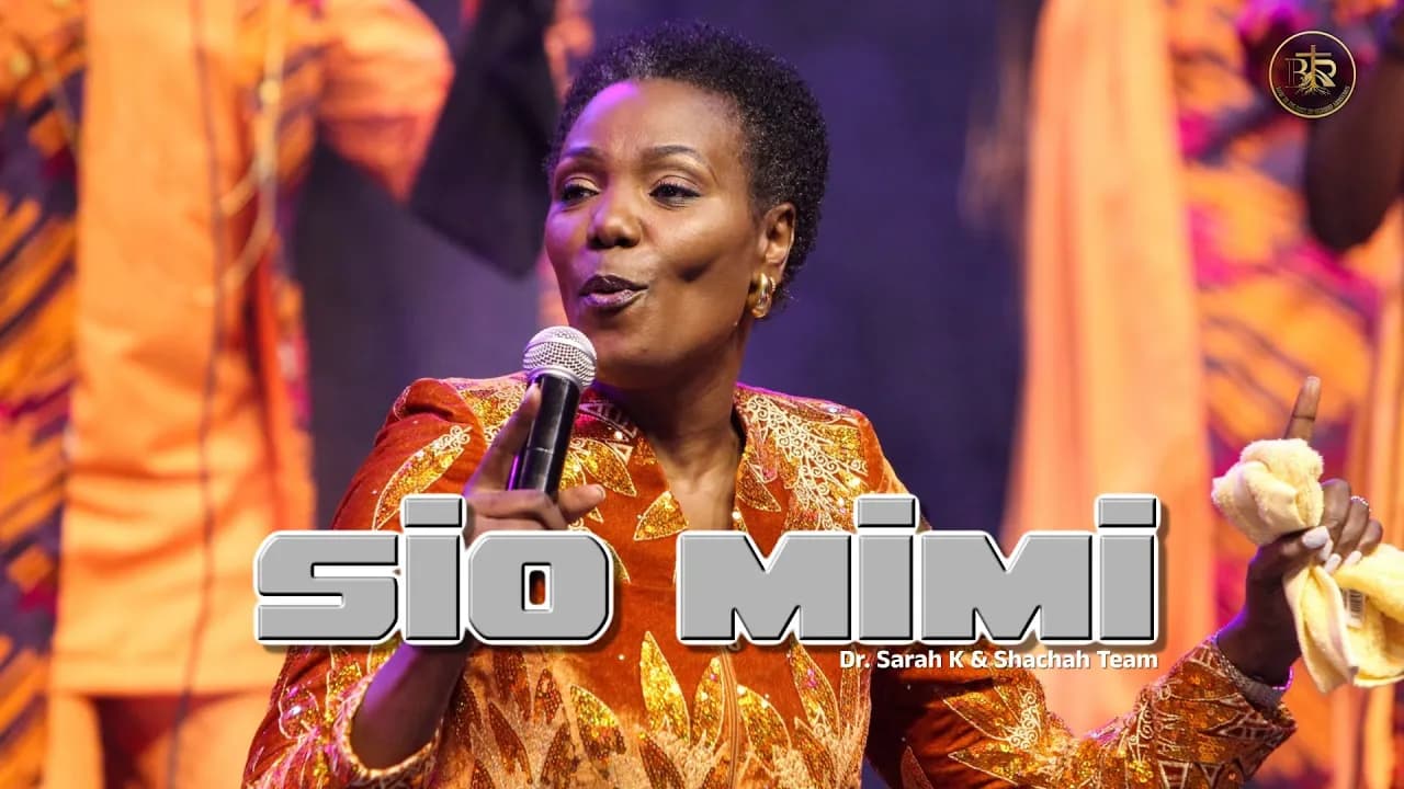 SIO MIMI - Dr. Sarah K & Shachah Team (LIVE VIDEO)SMS "SKIZA 6987895" SEND TO 811