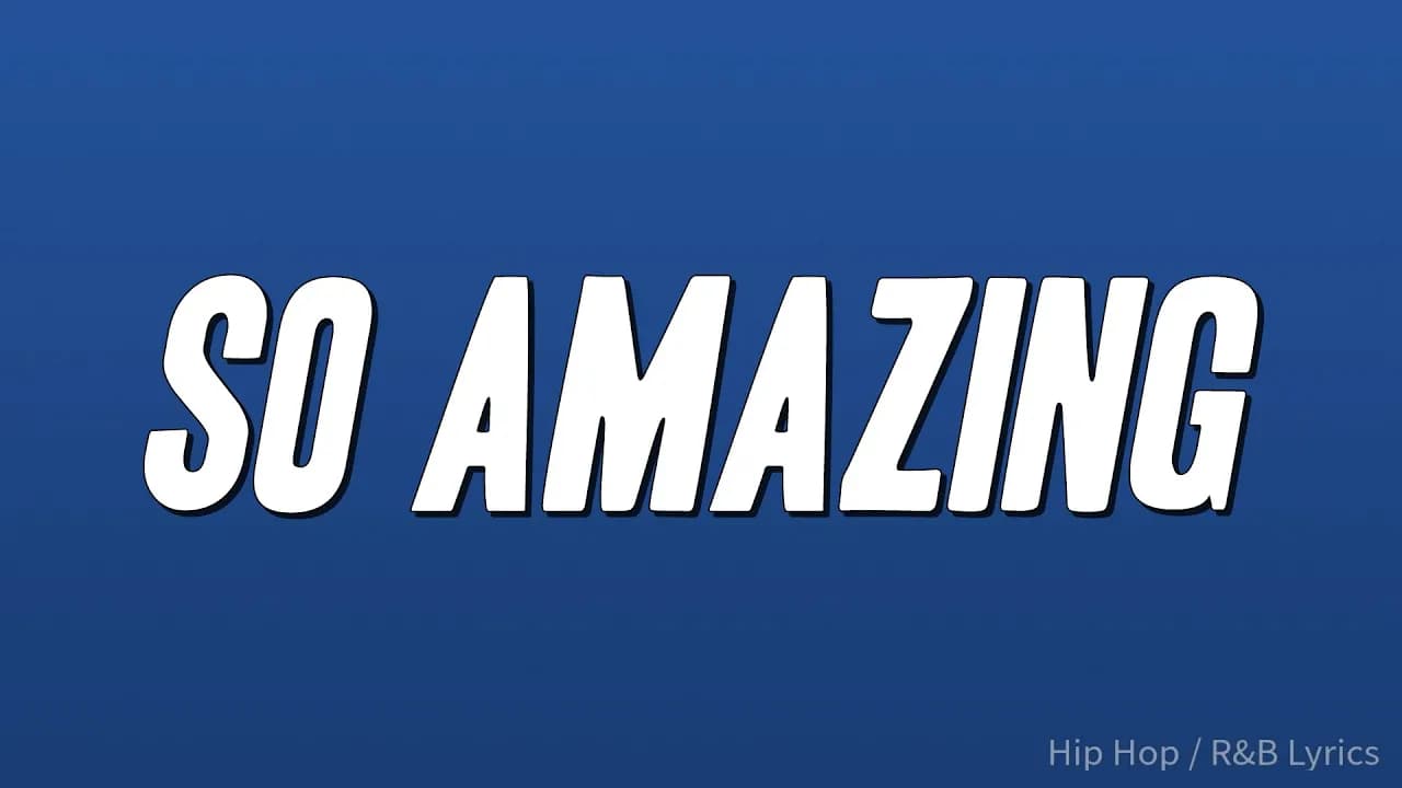 Luther Vandross - So Amazing (Lyrics)