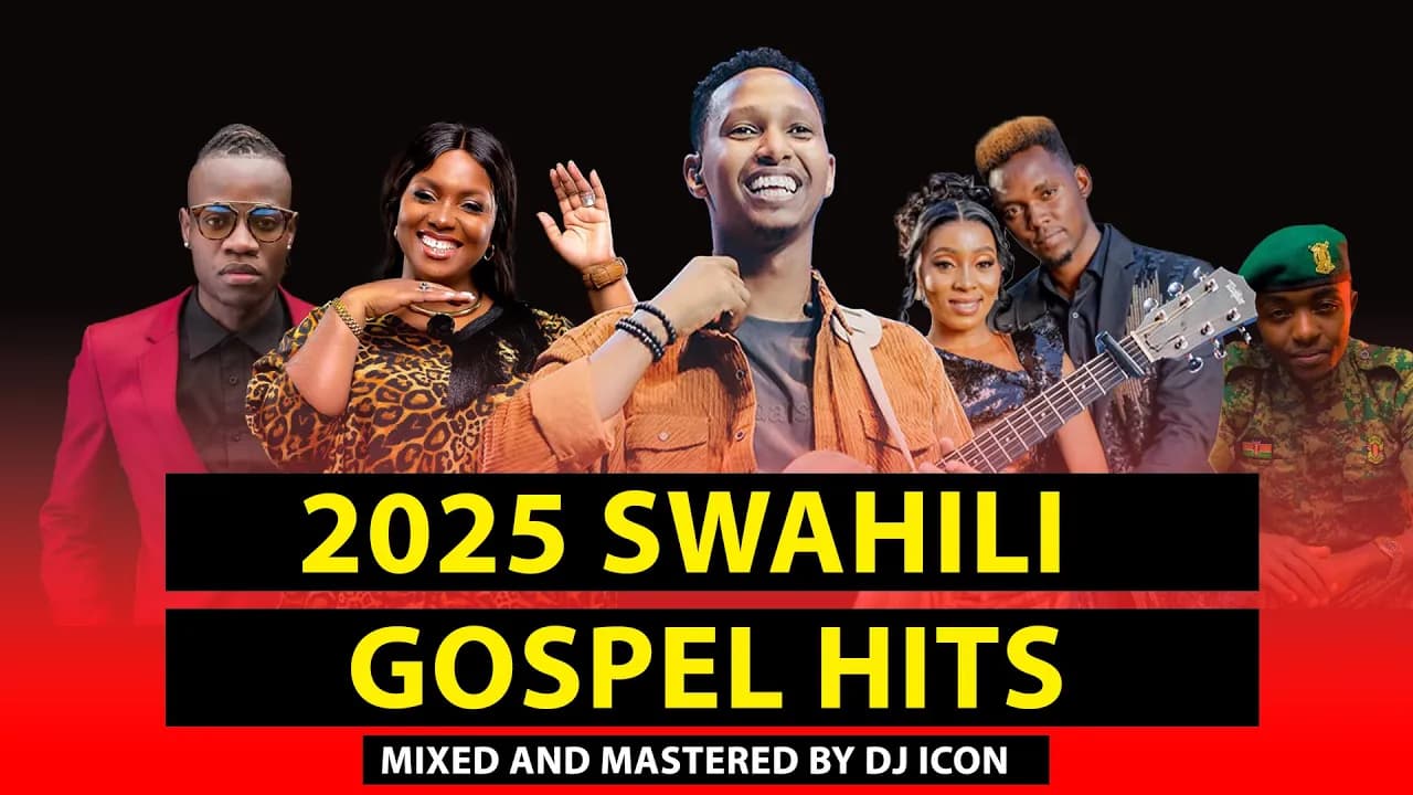 BEST OF SWAHILI GOSPEL MIX 2025~DJ ICON | CHRISTINA SHUSHO | CALENDAR | OLODUMARE | ISRAEL MBONYI.