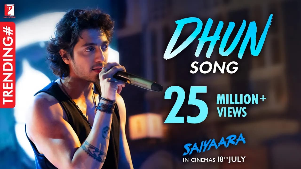 Dhun Song | Saiyaara | Ahaan Panday, Aneet Padda | Mithoon | Arijit Singh | In cinemas now