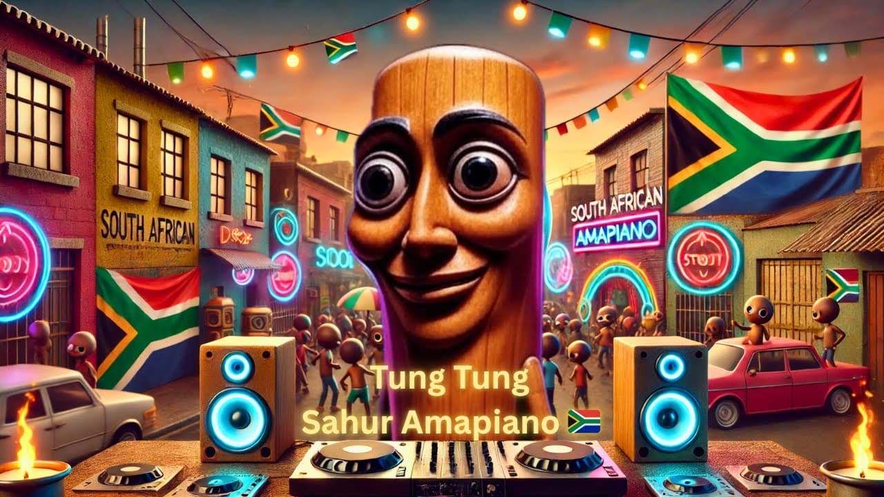 Bluenax - Tung Tung Sahur Amapiano (Official Music Video)