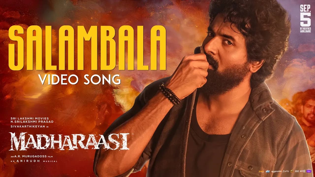 Salambala - Video Song | Sivakarthikeyan | Rukmini | A.R.Murugadoss | Anirudh | SaiAbhyankkar
