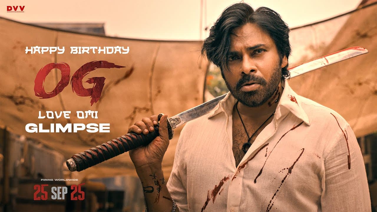 HBD OG - LOVE OMI - Glimpse | Pawan Kalyan | Emraan Hashmi | Sujeeth | Thaman S | DVV Danayya