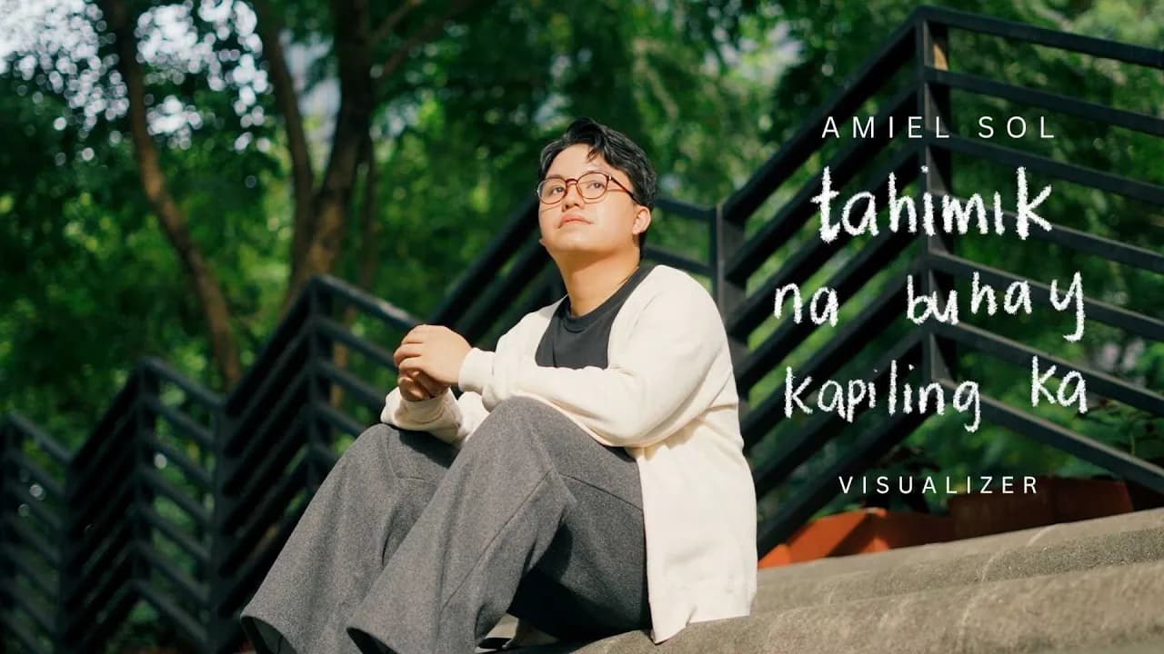 Tahimik Na Buhay Kapiling Ka - Amiel Sol (Official Visualizer)