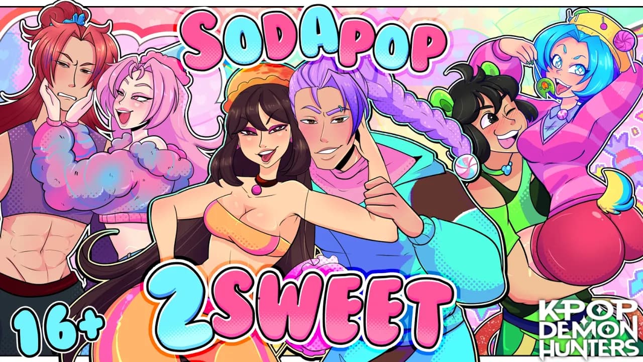 Soda Pop 2 Sweet - SAJA BOYS X Huntrix | KPop Demon Hunters Animation | [FULLY ANIMATED SONG]