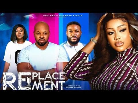 Uche Montana/ Yvonne Jegede in REPLACEMENT. Latest Nollywood Nigerian movies