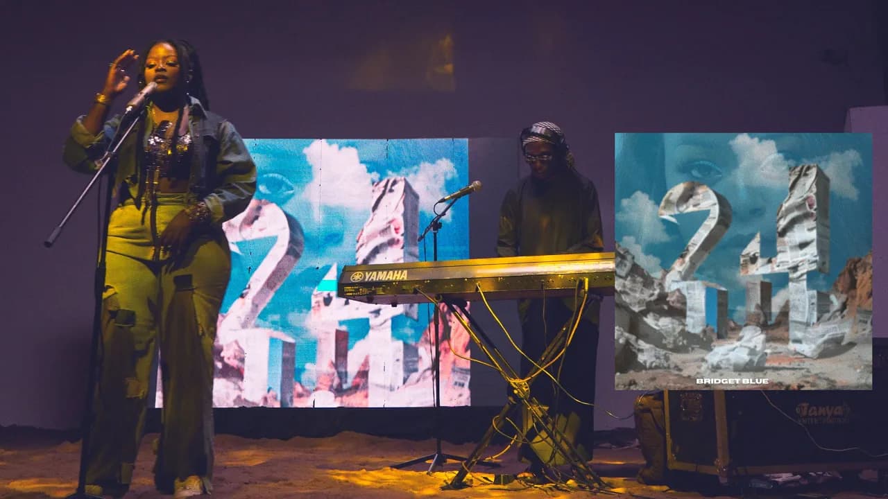 Bridget Blue - Nairobi streets (live performance with @cedo3246 )