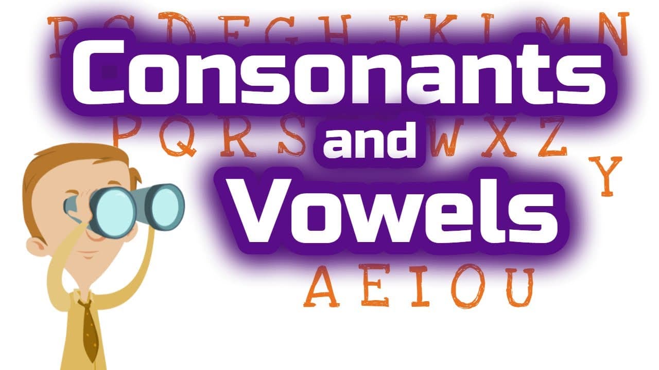 Vowels and Consonants Explained 🤔📚 | Interactive Lessons for Kids