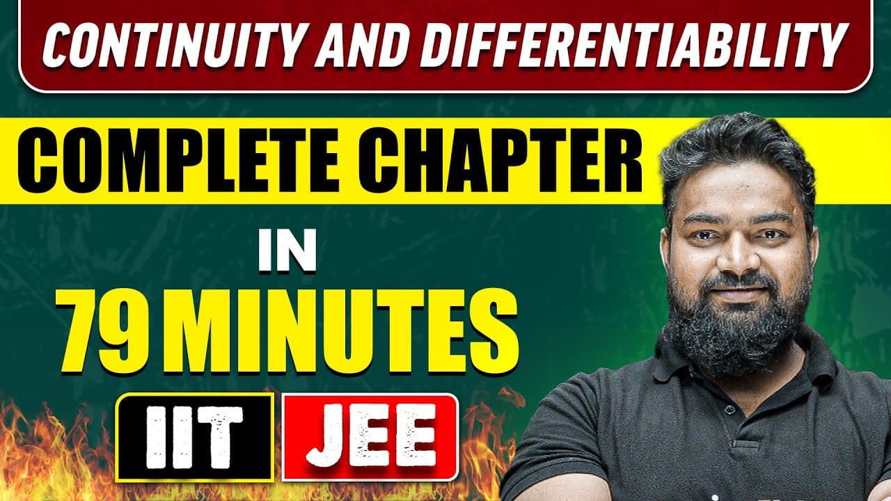 Complete Class 12 + JEE MATHS - JEE Mind Map