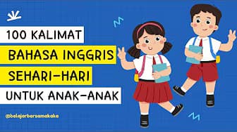 100 Daily English Sentences for Children