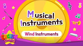 Musical Instruments (Wind Instruments) - Kids' Vocabulary - English Educational Video