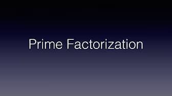 Prime Factorization (Tagalog/Filipino Math) Civil Service Exam