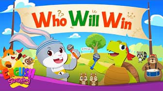 Who Will Win? - The Hare and the Tortoise - Fairy Tale Songs For Kids by English Singsing