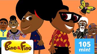 Amazing African Historical, Cultural, and Educational Cartoons + Afrobeat Kids Songs Mix - Bino & Fino