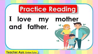 Practice Reading Sentences - Part 3 || Learn How to Read