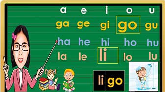 Learning to Read Syllables and Form Words (Ga Ge Gi Go Gu) (Ha He Hi Ho Hu) (La Le Li Lo Lu)