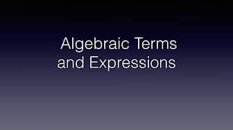 Algebraic Terms and Expressions (Tagalog Math) Civil Service Exam
