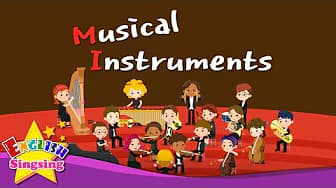 Musical Instruments (Orchestra Instruments) - Kids' Vocabulary - English Educational Video for Kids