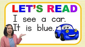 Let's Read | Reading Tutorial for Kids | Teacher Aya's Reading Lesson