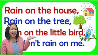 Five Little Seeds | Rain | Poems for Kids | Teacher Aya Online Tutor | Reading Lesson for Kids