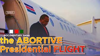 THE ABORTIVE PRESIDENTIAL FLIGHT | The Day President Uhuru Kenyatta's Jet Was Forced Back