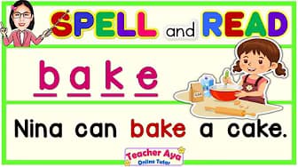 SPELL AND READ | USE IT IN A SENTENCE | Reading Lesson for Grade 1, 2, 3 | Teacher Aya Online Tutor