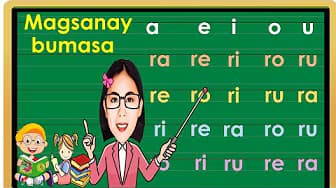 (RA RE RI RO RU) Practice and Learn to Read the Abakada