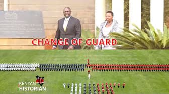 CHANGE OF GUARD: How President-elect William Ruto Will Take Over from Uhuru Kenyatta. #military