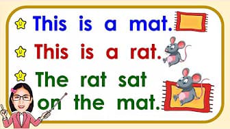 CVC Sentences /a/ Sound | Reading Tutorial