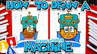 How To Draw A Dream Printing Machine