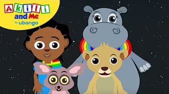 STORYTIME: The Sun, Moon and Stars! | New Words with Akili and Me | African Educational Cartoons