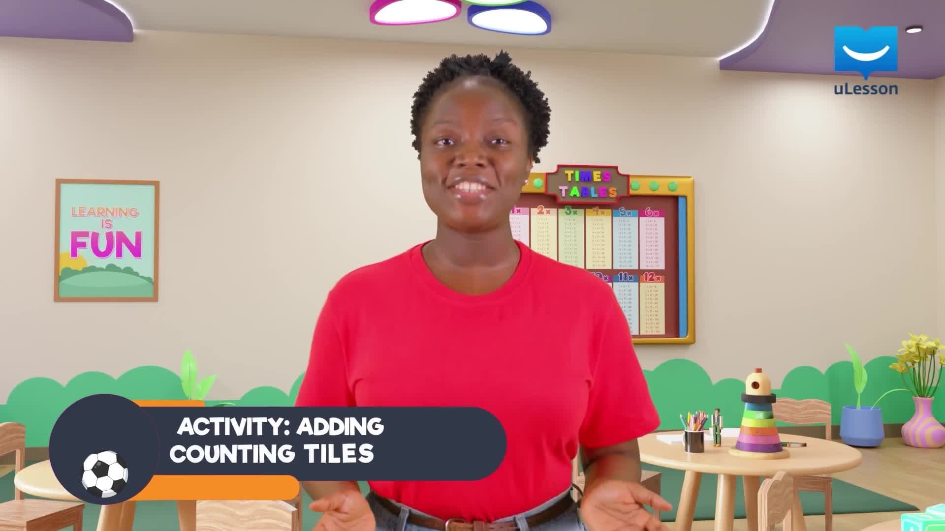 Basic Operations - Let's Add -8 - Activity: Adding Counting Tiles