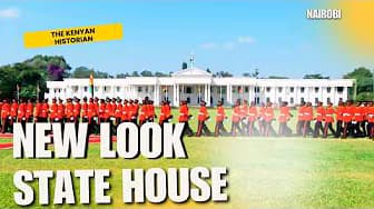 Kenya's State House has a new look even as renovations continue