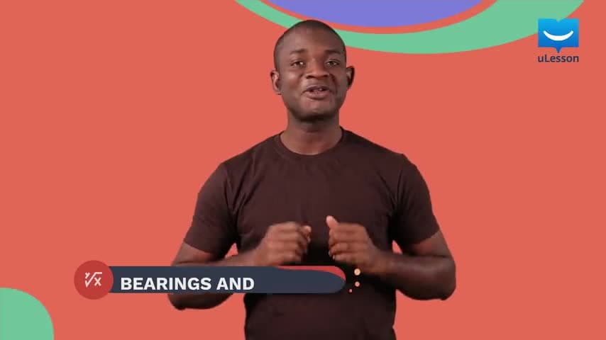 Trigonometry 2 - How Sine Helps Cosine - 4 - Bearings and Distances