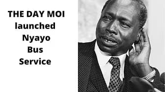 The Day President Daniel Moi Launched the Ill-Planned Nyayo Bus Service for Kenya's Capital, Nairobi