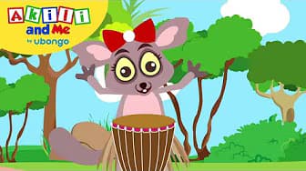 STORYTIME: Bush Bongo Club! | New Words with Akili and Me | African Educational Cartoons