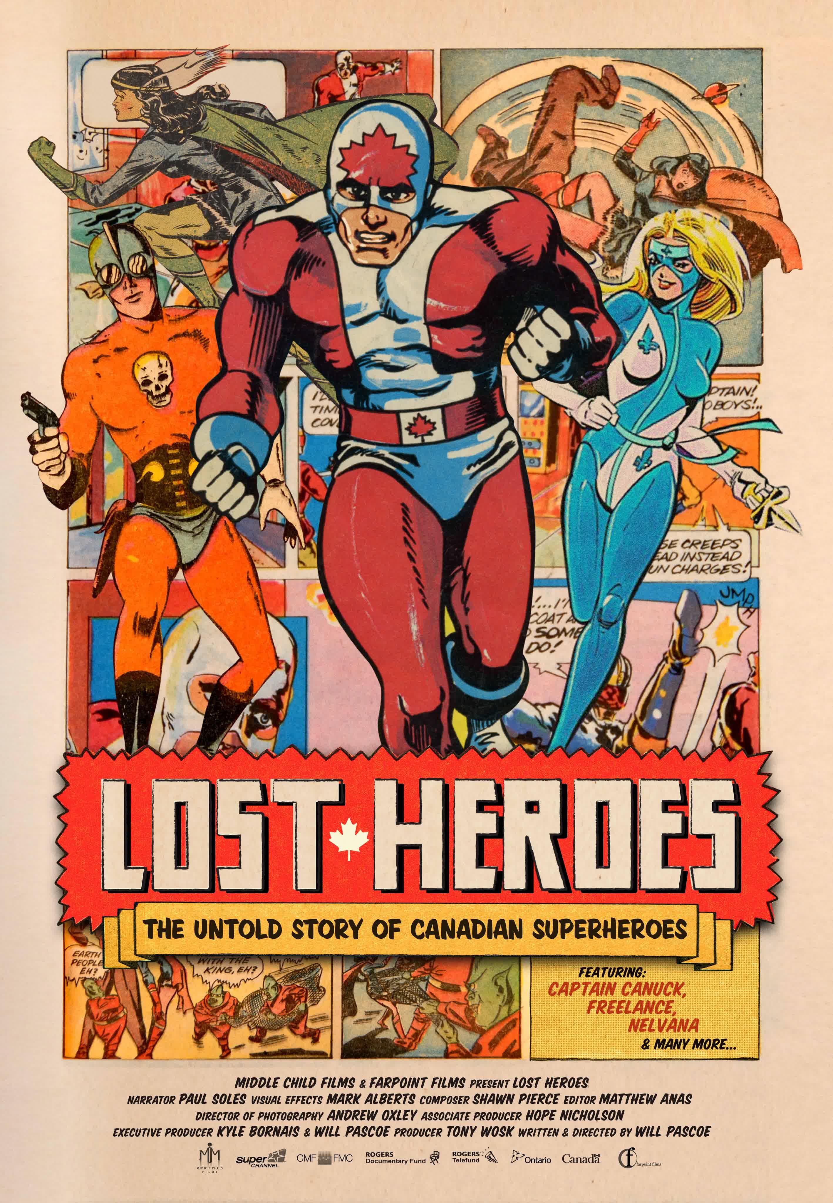 Lost Heroes: The Untold Story of Canadian Superheroes