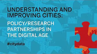 Understanding and Improving Cities || Radcliffe Institute