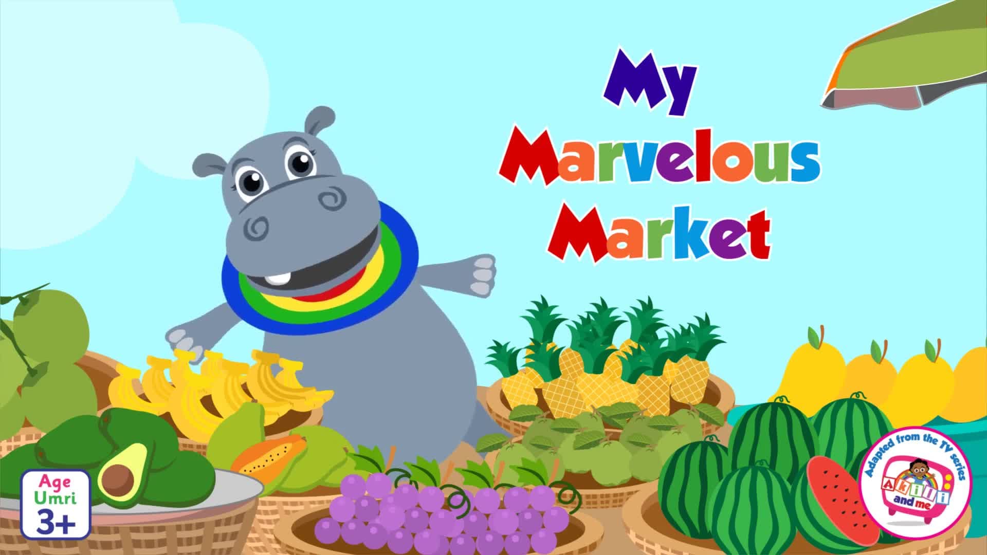 My Marvellous Market: Read with Akili | Words and Sounds with Akili | African Educational Cartoons