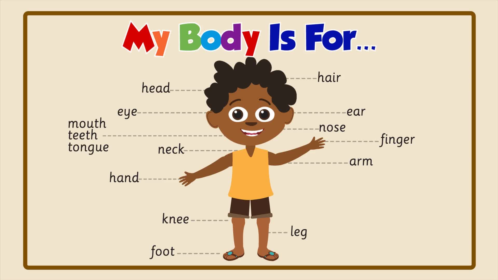 My body is for... | Read with Akili and Me | Learning videos for toddlers