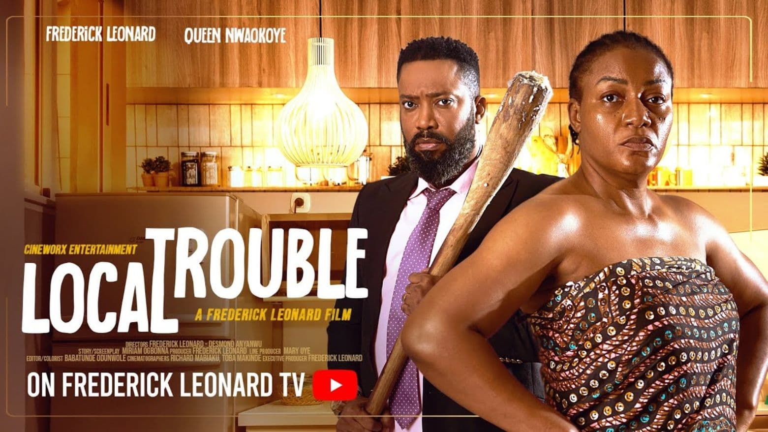LOCAL TROUBLE -FREDERICK LEONARD, QUEEN NWOKOYE #comedy #movie #trending Full Nigerian 2025 #drama