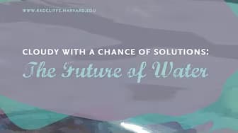 Cloudy with a Chance of Solutions | Radcliffe Institute