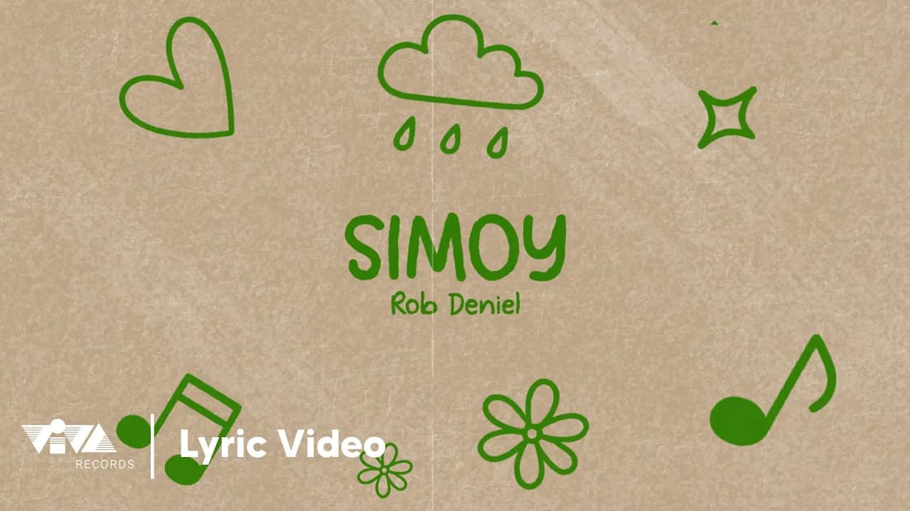 Simoy - Rob Deniel | 100 Awit Para Kay Stella (Official Lyric Video)