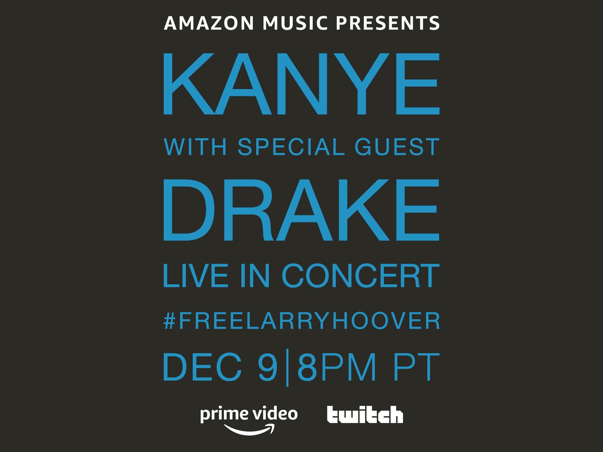 Kanye with Special Guest Drake: Free Larry Hoover Benefit Concert